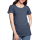 Frauen Premium T-Shirt Brustlogo Gardinenhaus24 Frauen Premium T-Shirt - Blau meliert (S)