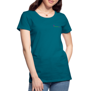 Frauen Premium T-Shirt Brustlogo Gardinenhaus24 Frauen Premium T-Shirt - Divablau (XXL)