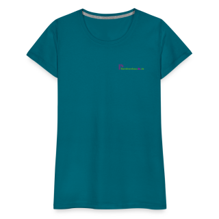Frauen Premium T-Shirt Brustlogo Gardinenhaus24 Frauen Premium T-Shirt - Divablau (3XL)