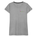Frauen Premium T-Shirt Brustlogo Gardinenhaus24 Frauen Premium T-Shirt - Grau meliert (M)
