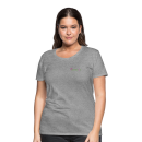Frauen Premium T-Shirt Brustlogo Gardinenhaus24 Frauen Premium T-Shirt - Grau meliert (M)