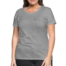 Frauen Premium T-Shirt Brustlogo Gardinenhaus24 Frauen Premium T-Shirt - Grau meliert (M)