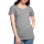 Frauen Premium T-Shirt Brustlogo Gardinenhaus24 Frauen Premium T-Shirt - Grau meliert (M)