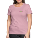 Frauen Premium T-Shirt Brustlogo Gardinenhaus24 Frauen Premium T-Shirt - Hellrosa (S)