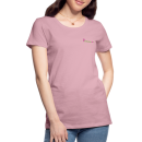 Frauen Premium T-Shirt Brustlogo Gardinenhaus24 Frauen Premium T-Shirt - Hellrosa (S)