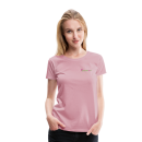 Frauen Premium T-Shirt Brustlogo Gardinenhaus24 Frauen Premium T-Shirt - Hellrosa (S)