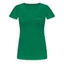 Frauen Premium T-Shirt Brustlogo Gardinenhaus24 Frauen Premium T-Shirt - Kelly Green (S)