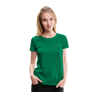 Frauen Premium T-Shirt Brustlogo Gardinenhaus24 Frauen Premium T-Shirt - Kelly Green (XL)