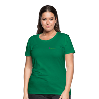 Frauen Premium T-Shirt Brustlogo Gardinenhaus24 Frauen Premium T-Shirt - Kelly Green (XXL)