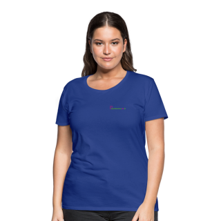 Frauen Premium T-Shirt Brustlogo Gardinenhaus24 Frauen Premium T-Shirt - Königsblau (S)