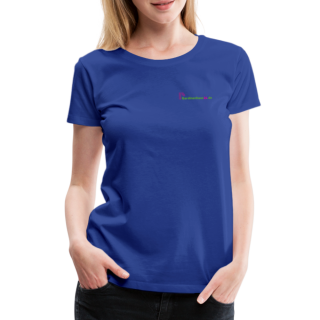 Frauen Premium T-Shirt Brustlogo Gardinenhaus24 Frauen Premium T-Shirt - Königsblau (XL)