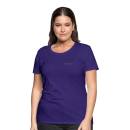Frauen Premium T-Shirt Brustlogo Gardinenhaus24 Frauen Premium T-Shirt - Lila (XL)