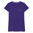 Frauen Premium T-Shirt Brustlogo Gardinenhaus24 Frauen Premium T-Shirt - Lila (XL)