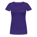 Frauen Premium T-Shirt Brustlogo Gardinenhaus24 Frauen Premium T-Shirt - Lila (XXL)