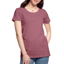 Frauen Premium T-Shirt Brustlogo Gardinenhaus24 Frauen Premium T-Shirt - Malve (XXL)