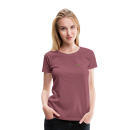 Frauen Premium T-Shirt Brustlogo Gardinenhaus24 Frauen Premium T-Shirt - Malve (3XL)