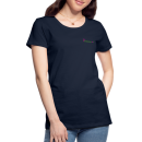 Frauen Premium T-Shirt Brustlogo Gardinenhaus24 Frauen Premium T-Shirt - Navy (M)