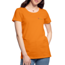 Frauen Premium T-Shirt Brustlogo Gardinenhaus24 Frauen Premium T-Shirt - Orange (L)
