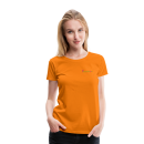 Frauen Premium T-Shirt Brustlogo Gardinenhaus24 Frauen Premium T-Shirt - Orange (3XL)