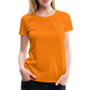 Frauen Premium T-Shirt Brustlogo Gardinenhaus24 Frauen Premium T-Shirt - Orange (3XL)