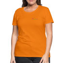 Frauen Premium T-Shirt Brustlogo Gardinenhaus24 Frauen Premium T-Shirt - Orange (3XL)