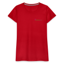 Frauen Premium T-Shirt Brustlogo Gardinenhaus24 Frauen Premium T-Shirt - Rot (M)