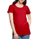 Frauen Premium T-Shirt Brustlogo Gardinenhaus24 Frauen Premium T-Shirt - Rot (L)