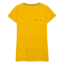 Frauen Premium T-Shirt Brustlogo Gardinenhaus24 Frauen Premium T-Shirt - Sonnengelb (L)
