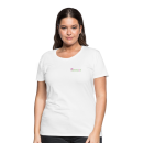 Frauen Premium T-Shirt Brustlogo Gardinenhaus24 Frauen Premium T-Shirt - Weiß (S)