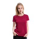 Frauen Premium T-Shirt Brustlogo Gardinenhaus24 Frauen Premium T-Shirt - dunkles Pink (XL)