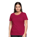Frauen Premium T-Shirt Brustlogo Gardinenhaus24 Frauen Premium T-Shirt - dunkles Pink (XXL)