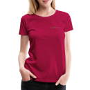 Frauen Premium T-Shirt Brustlogo Gardinenhaus24 Frauen Premium T-Shirt - dunkles Pink (XXL)