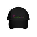 Baseballkappe mit Gardinenhaus24-Logo Baseballkappe - Schwarz/Schwarz