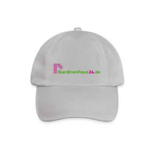Baseballkappe mit Gardinenhaus24-Logo Baseballkappe - Grau