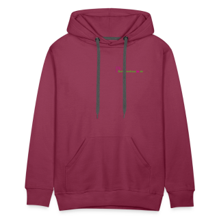 Männer Premium Hoodie Gardinenhaus24 Männer Premium Hoodie - Bordeaux (S)
