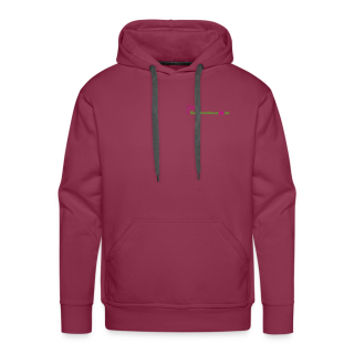 Männer Premium Hoodie Gardinenhaus24 Männer Premium Hoodie - Bordeaux (3XL)