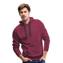 Männer Premium Hoodie Gardinenhaus24 Männer Premium Hoodie - Bordeaux (4XL)