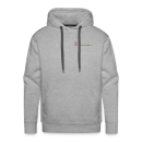 Männer Premium Hoodie Gardinenhaus24 Männer Premium Hoodie - Grau meliert (XL)