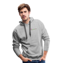 Männer Premium Hoodie Gardinenhaus24 Männer Premium Hoodie - Grau meliert (XL)