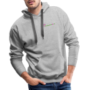 Männer Premium Hoodie Gardinenhaus24 Männer Premium Hoodie - Grau meliert (XL)