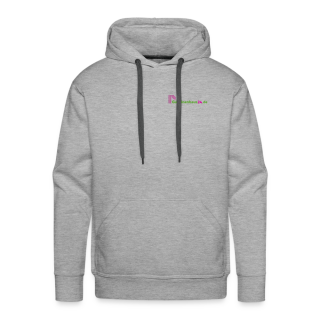 Männer Premium Hoodie Gardinenhaus24 Männer Premium Hoodie - Grau meliert (XXL)