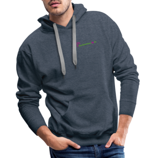 Männer Premium Hoodie Gardinenhaus24 Männer Premium Hoodie - Jeansblau (XL)
