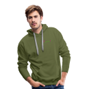 Männer Premium Hoodie Gardinenhaus24 Männer Premium Hoodie - Olivgrün (XL)