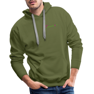 Männer Premium Hoodie Gardinenhaus24 Männer Premium Hoodie - Olivgrün (5XL)
