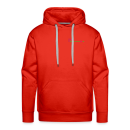 Männer Premium Hoodie Gardinenhaus24 Männer Premium Hoodie - Rot (XL)