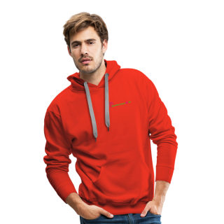 Männer Premium Hoodie Gardinenhaus24 Männer Premium Hoodie - Rot (3XL)