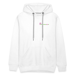 Männer Premium Hoodie Gardinenhaus24 Männer Premium Hoodie - Weiß (M)
