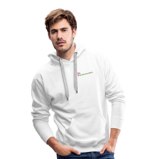Männer Premium Hoodie Gardinenhaus24 Männer Premium Hoodie - Weiß (XXL)