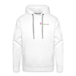 Männer Premium Hoodie Gardinenhaus24 Männer Premium Hoodie - Weiß (4XL)