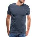 Männer Premium T-Shirt Garimo Männer Premium T-Shirt | Spreadshirt 812 - Blau meliert (4XL)